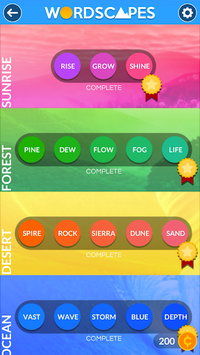 Wordscapes APK screenshot 1
