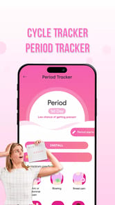 Cycle Tracker - Period Tracker APK screenshot 1