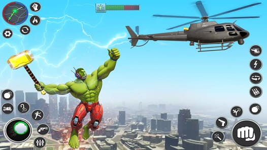 Incredible Monster Hero Game APK screenshot 1
