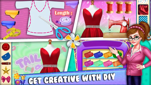 Tailor Fashion Dress up Games APK screenshot 1