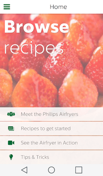 Philips Airfryer APK screenshot 1