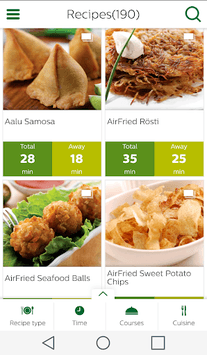 Philips Airfryer APK screenshot 1