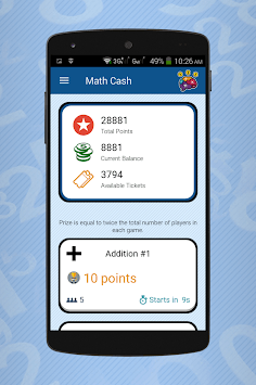 Math Cash - Solve and Earn Rewards APK screenshot 1 Math Cash - Solve and Earn Rewards APK screenshot 1