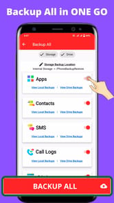 Phone Backup and Restore APK screenshot 1