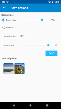Reduce Photo Size APP APK screenshot 1