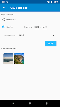Reduce Photo Size APP APK screenshot 1