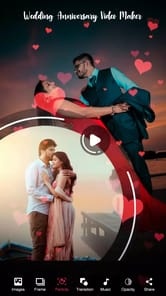 Wedding Anniversary Video APK screenshot 1