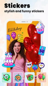 Happy Birthday Video Maker APK screenshot 1
