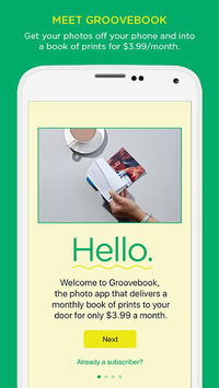 Groovebook Photo Books & Gifts APK screenshot 1