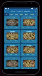 Clash of Maps 2025:CoC Layouts APK screenshot 1