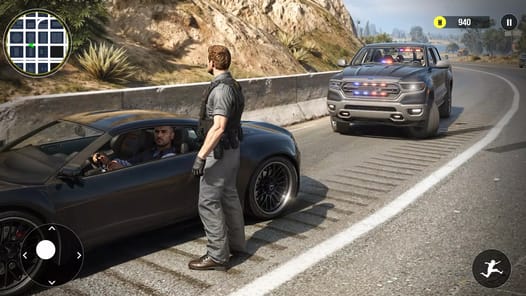 Police Van Crime Sim Games APK screenshot 1