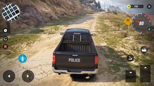 Police Van Crime Sim Games APK screenshot 1