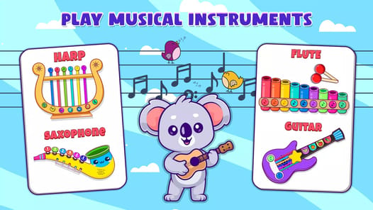 Musical Toy Piano and Songs APK screenshot 1