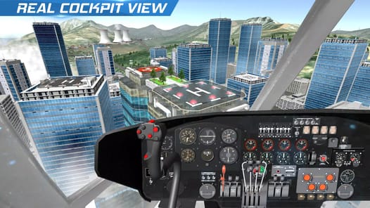 Helicopter Flight Pilot APK screenshot 1