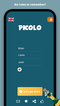 Picolo drinking game APK screenshot 1