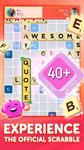 Scrabble® GO - New Word Game APK screenshot 1