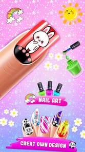 Nail polish game nail art APK screenshot 1