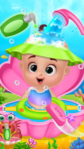 mermaid babyshower party APK screenshot 1
