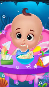 mermaid babyshower party APK screenshot 1