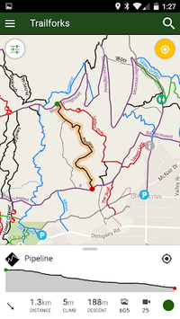 Trailforks APK screenshot 1