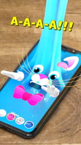 My Talking Slimy Slime Pet Cat APK screenshot 1