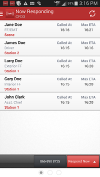 IamResponding (IaR) APK screenshot 1 IamResponding (IaR) APK screenshot 1