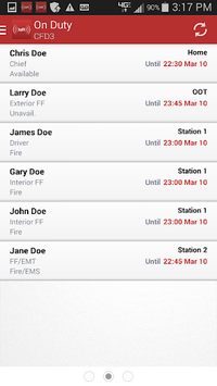 IamResponding (IaR) APK screenshot 1 IamResponding (IaR) APK screenshot 1