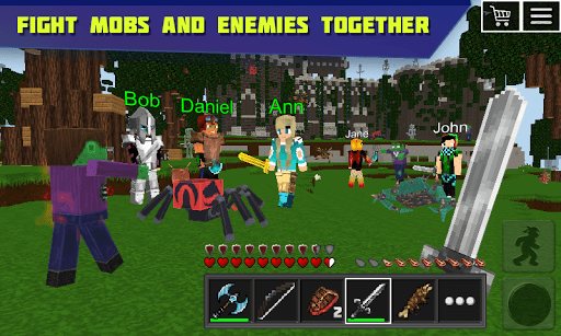 Planet of Cubes Survival Craft APK screenshot 1 Planet of Cubes Survival Craft APK screenshot 1
