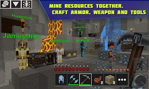 Planet of Cubes Survival Craft APK screenshot 1 Planet of Cubes Survival Craft APK screenshot 1