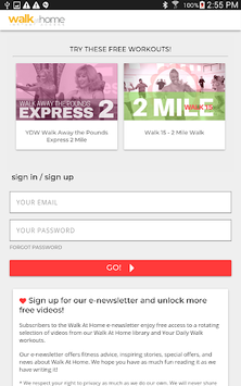 Walk At Home Instant Access APK screenshot 1