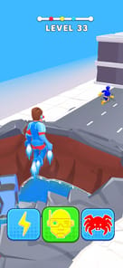 Hero Transform: Superhero Game APK screenshot 1