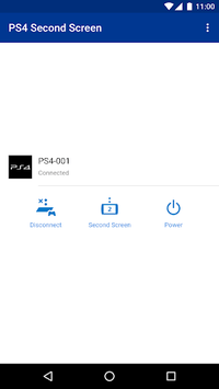 PS4 Second Screen APK screenshot 1