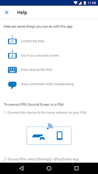 PS4 Second Screen APK screenshot 1