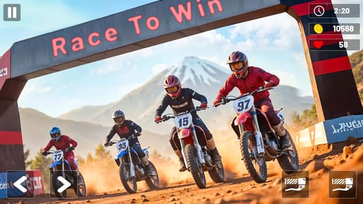Motocross MX Dirt Bike Games APK screenshot 1