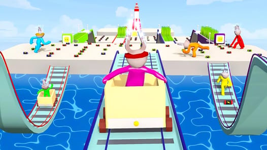 Head Connector Plug Race Game APK screenshot 1