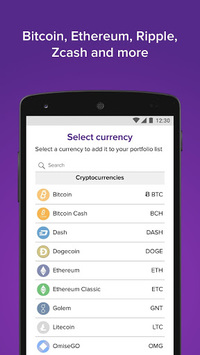 Abra: Bitcoin, XRP, LTC APK screenshot 1