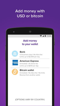 Abra: Bitcoin, XRP, LTC APK screenshot 1