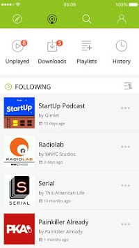Podcast App & Podcast Player - Podbean APK screenshot 1