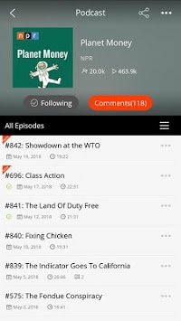 Podcast App & Podcast Player - Podbean APK screenshot 1