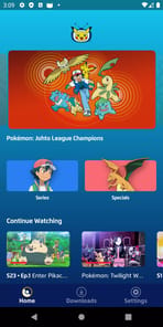 Pokémon TV APK screenshot 1