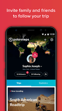 Polarsteps - Travel Tracker APK screenshot 1