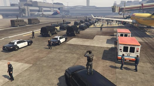 Police Games President Car APK screenshot 1