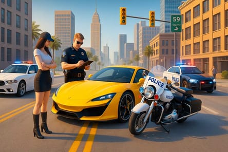 Police Car Chase APK screenshot 1