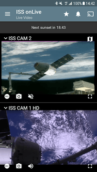 ISS on Live: HD View Earth Live APK screenshot 1