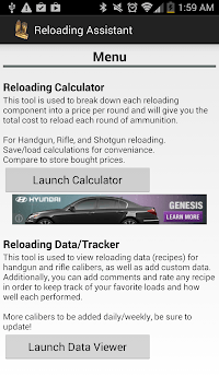 Reloading Assistant APK screenshot 1