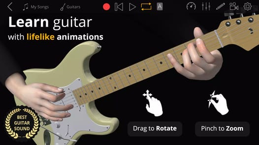 Guitar3D Studio: Learn Guitar APK screenshot 1
