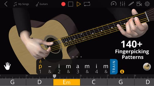 Guitar3D Studio: Learn Guitar APK screenshot 1