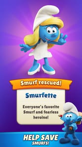 Smurfs Magic Match APK screenshot 1