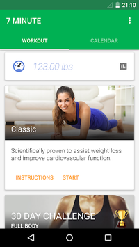 7 Minute Workout APK screenshot 1 7 Minute Workout APK screenshot 1
