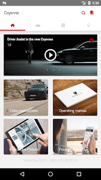 Porsche Good to know APK screenshot 1 Porsche Good to know APK screenshot 1